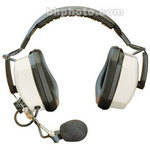 Eartec Double Earmuff Headset with Noise Canceling Mic for Hard Hat Wearers