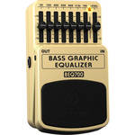 Behringer BEQ700 - 7-Band Graphic Equalizer Foot Pedal for Electric Bass Guitar