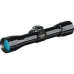 Weaver 4x28 Pistol Riflescope w/ Dual-X - Glossy Black
