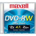 Maxell DVD-RW 4.7GB DVD Disc