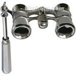 Masterpiece 3x25 Prelude Opera Glass (Platinum & Silver)