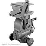 Majestic 1210 Tripod Gearhead with 1-1/2" Post Mount & Swing Platform