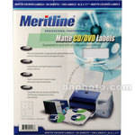 Merit Line Matte CD/DVD Labels (100)