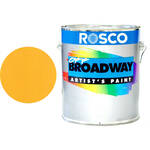 Rosco Off Broadway Paint - Golden Yellow - 1 Gal.