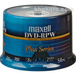 Maxell DVD-R Inkjet Printable White Recordable Disc (Spindle Pack of 50)