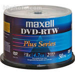 Maxell DVD-RTW 4.7GB Thermal Printable 8x Disc (50)