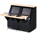 Winsted G5360 2-Bay LCD/3 Console CPU Holder