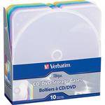 Verbatim TRIMpak CD/DVD Color Cases (10 Pack)