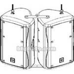 Electro-Voice CB5-W - Array Rigging for Zx5 Speakers - White