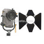 DeSisti 1200W Rembrandt Piccolo Mk2 HMI Fresnel, Cable, Barndoors