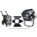 DeSisti Remington 6-12K HMI Par Kit, Lenses, Barndoors (185-265V)