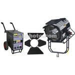 DeSisti Remington 6-12K HMI Par Kit, Lenses, Barndoors (185-265V)