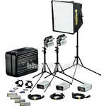 Dedolight 200W Sundance HMI 1 Light Hard Kit Case (90-260V)