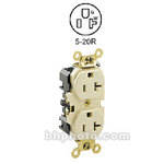 Altman Edison Duplex Flush Mount Connector - Female, 20 Amps
