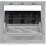 Altman Flush Floor Box 3- 15 Amp Edison Receptacles