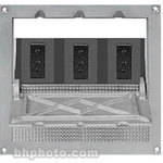 Altman Flush Floor Box 3- 20 Amp Stage Pin Receptacles