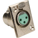 Switchcraft D3F Female 3-Pin XLR Connector