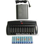 Ikan AC-104 Ikan Battery Box with Charger and Batteries