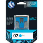 HP HP 02 Cyan Inkjet Print Cartridge (4ml)