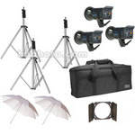 SP Studio Systems Excalibur SP3200 3 Light Kit (120VAC)