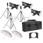 SP Studio Systems Excalibur SP1600 3 Light Kit