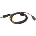 Voice Technologies VT500 - Flat Frequency Lavalier Microphone - 1/8" (3.5mm) Mini Connector for Sennheiser EW Series (Black)