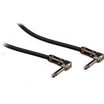 Pro Co Sound ProPatch Angled 1/4" Male to 1/4" Male Instrument Cable - 6'
