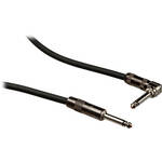 Pro Co Sound ProPatch 1/4" Angled Male to 1/4" Male Instrument Cable - 25'