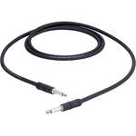 Pro Co Sound ProPatch 1/4" Male to 1/4" Male Instrument Cable - 1'