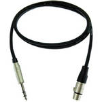Pro Co Sound Ameriquad Balanced 1/4" Male to XLR Female Patch Cable - 10'