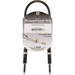 Pro Co Sound StageMASTER 1/4"  Male to 1/4"  Male Instrument Cable - 1'
