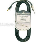 Pro Co Sound StageMaster Z-Force Banana to 1/4" Male Speaker Cable (16 Gauge) - 25'