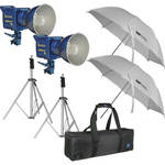 SP Studio Systems Excalibur Lancerlight AC/DC 2 Monolight Kit (110V AC/12V DC)