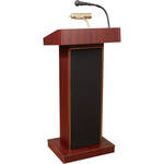 Oklahoma Sound 46" High #800x Sound Lectern (Mahogany  Laminate)