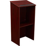 Oklahoma Sound Full Floor Lectern #222 (Mahogany Laminate)