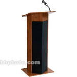 Oklahoma Sound Power Lectern #111PLS (Walnut Laminate)