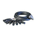 ALVA BO25MXLR8F3 D-SUB 25-Pin Analog Audio to (8) XLR Female (9 ft)