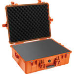 Pelican 1600 Case with Foam (Orange)