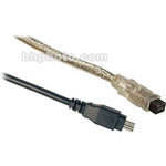 Hosa Technology FireWire 4-pin to 9-pin DV Cable - 6 ft