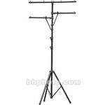 On-Stage Black Lighting Stand with Side Bars - 10.5'