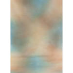Botero #001 Muslin Background (5x7', Green, Blue)