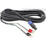 Hosa Technology Speakon to 2x Banana Premium Speaker Cable (14 Gauge, 30') 