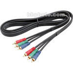 Hosa Technology 3 RCA Male to 3 RCA Male Component Video Cable (Gold) - 13.2'