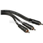 Hosa Technology RCA Male to 2 RCA Male Y-Cable - 10'