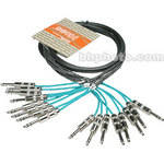 Hosa Technology CSS803PRO TRS 1/4" Phone to TRS 1/4" Phone Snake Cable- 9.9' (3 m)