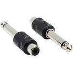 Hosa Technology GPR101 Male Phone to Female RCA Adapter (2)