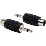 Hosa Technology RCA Female to 1/8" Mini-Phone Male Adapter - Pair