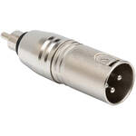 Hosa Technology Audio Cable XLR Male to RCA Male Adapter