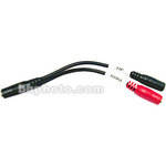 Hosa Technology Stereo Mini Female to 2 Mini Female Y-Cable - 6"