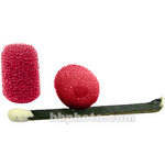WindTech Foam Windscreen 1/8" (Red)